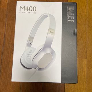 ボーズ(BOSE)のKEF M400 シャンパンホワイト(ヘッドフォン/イヤフォン)