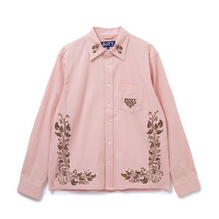 BOTT Embroidered Seersucker Shirt(シャツ)