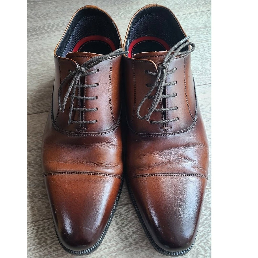MODELLO（madras）(モデロ)のマドラス　ビジネスシューズ　ブラウン　25.5cm　モデロ　GORE-TEX　靴 メンズの靴/シューズ(ドレス/ビジネス)の商品写真