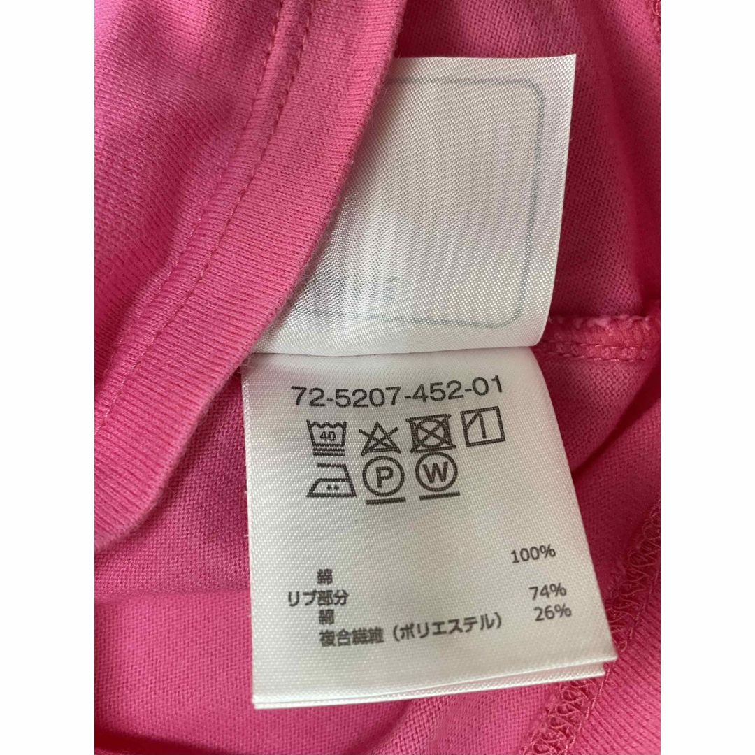 HOT BISCUITS(ホットビスケッツ)のピンク 半袖 Ｔシャツ 90 キッズ/ベビー/マタニティのキッズ服女の子用(90cm~)(Tシャツ/カットソー)の商品写真