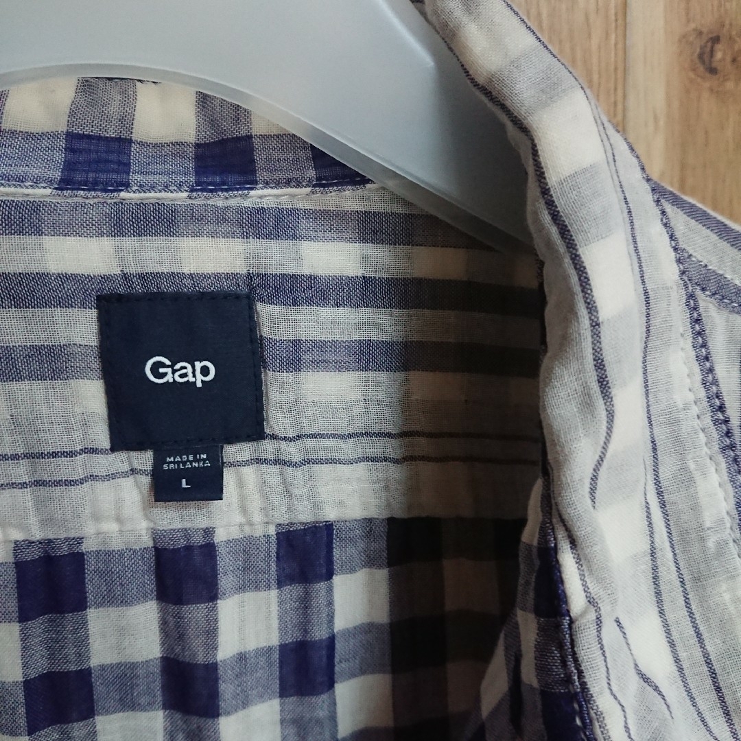 GAP(ギャップ)のGAP コットンシャツ メンズL メンズのトップス(シャツ)の商品写真