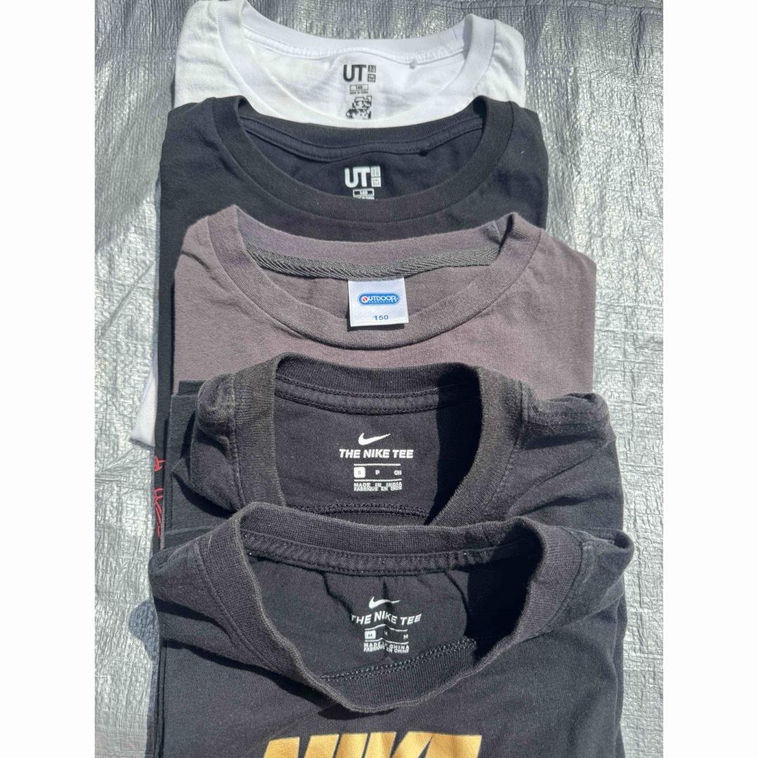 NIKE UNIQLO GUデニム  キッズ  tシャツ 130 140 150 キッズ/ベビー/マタニティのキッズ服男の子用(90cm~)(Tシャツ/カットソー)の商品写真