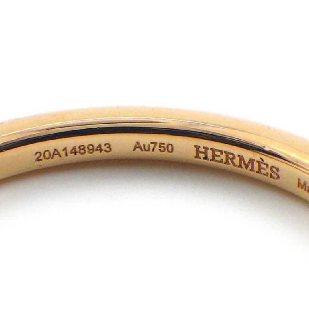 Hermes(エルメス)の【★最終お値引き品】 エルメス HERMES リング ケリー クロシェット PM H220653B 00048 スウィング キー ロック モチーフ K18PG 10.5号 / #51 【中古】 レディースのアクセサリー(リング(指輪))の商品写真