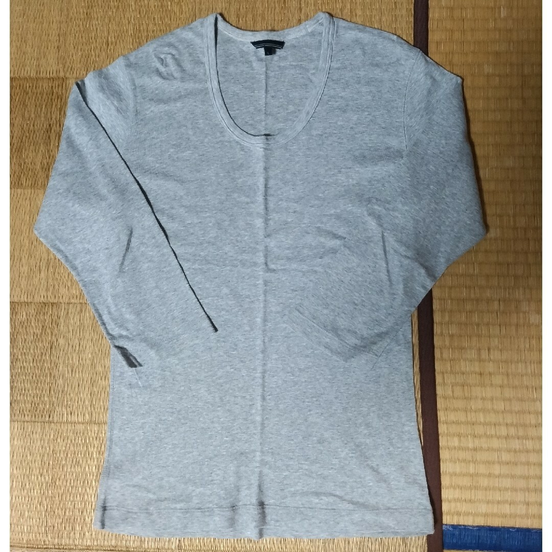 ユニクロ　5分袖　Ｔシャツ　SIZE　M メンズのトップス(Tシャツ/カットソー(半袖/袖なし))の商品写真