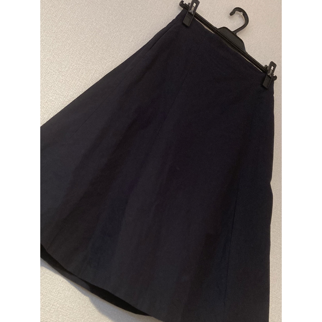 BEAUTY&YOUTH UNITED ARROWS(ビューティアンドユースユナイテッドアローズ)のレディースBEAUTY&YOUTH  コットンハイツイストチノフレアスカートS レディースのスカート(ロングスカート)の商品写真