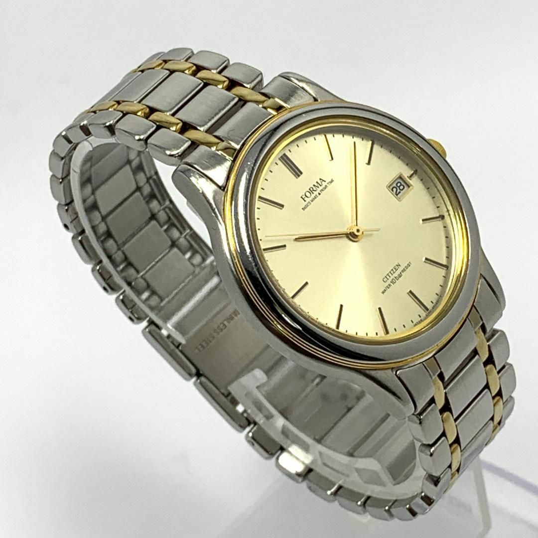 CITIZEN(シチズン)の368 稼働品 CITIZEN FORMA シチズン メンズ 腕時計 デイト メンズの時計(腕時計(アナログ))の商品写真
