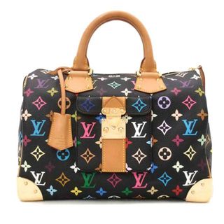 <br>LOUIS VUITTON ルイ・ヴィトン/スピーディ30/マルチカラー/ノワール/M92642/SP1***/Aランク/69【中古】(ハンドバッグ)