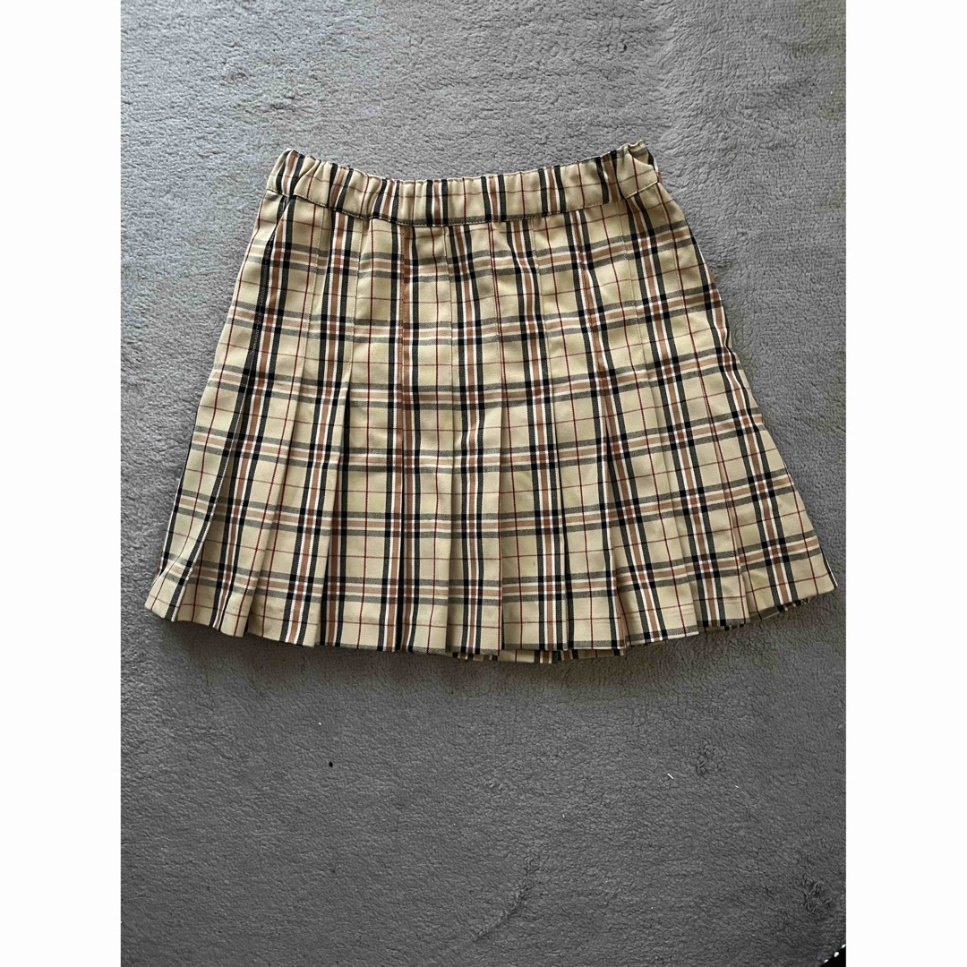プリーツミニスカート　チェック レディースのスカート(ミニスカート)の商品写真