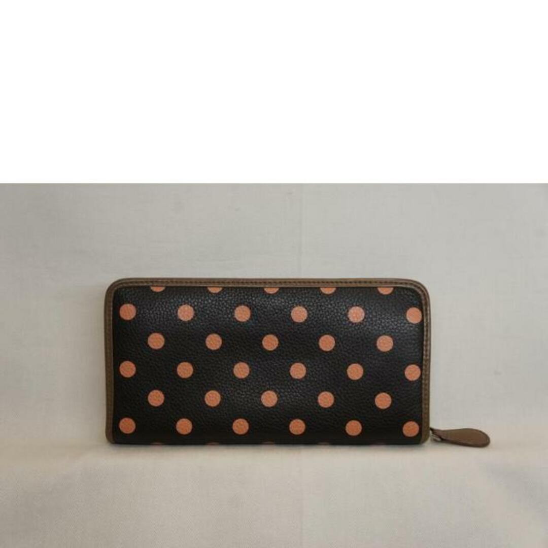 LOEWE(ロエベ)のLOEWE ロエベ/ドット柄ラウンドファスナーレザー/Aランク/92【中古】 レディースのファッション小物(財布)の商品写真