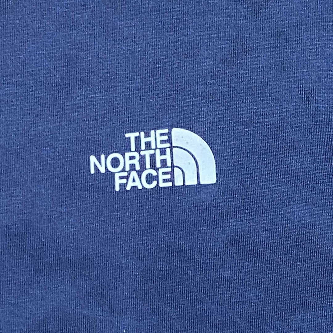 THE NORTH FACE(ザノースフェイス)のザ・ノースフェイス　半袖Tシャツ　ネイビー　キッズ150cm  メンズXS相当 メンズのトップス(Tシャツ/カットソー(半袖/袖なし))の商品写真