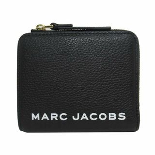 マークジェイコブス(MARC JACOBS)の【新品】マークジェイコブス 財布 二つ折り財布 M0017140-008(ニュウブラック) MARC JACOBS レザー ザ ボールド ミニ コンパクト ジップ ウォレット レディース(財布)