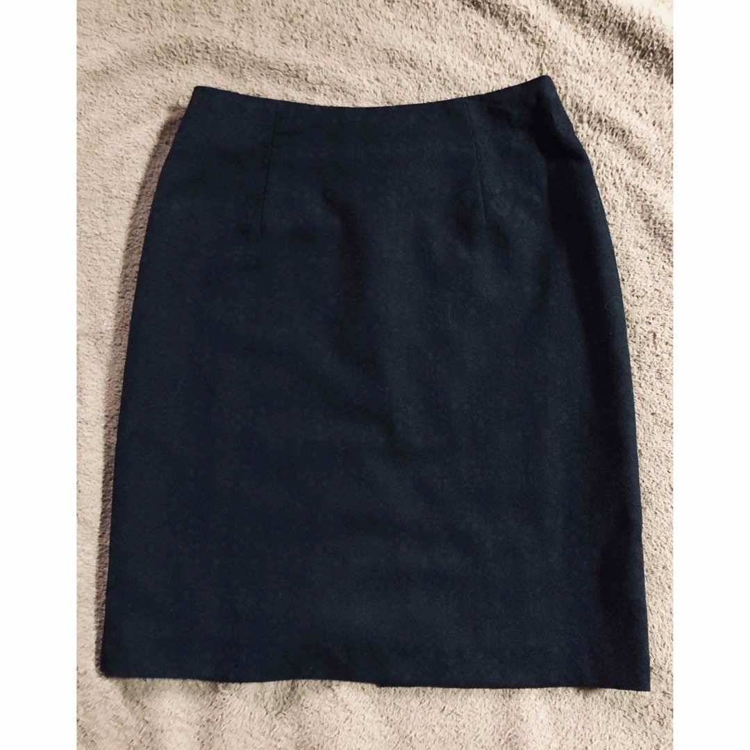 黒　スカート　67cm レディースのスカート(ひざ丈スカート)の商品写真