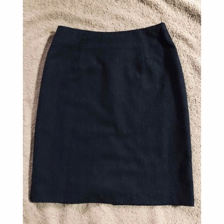 黒　スカート　67cm(ひざ丈スカート)
