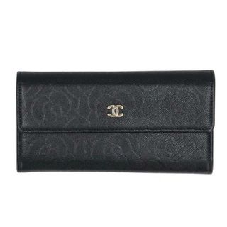 シャネル(CHANEL)のCHANEL シャネル/カメリア 二つ折長財布/319*****/Aランク/06【中古】(財布)