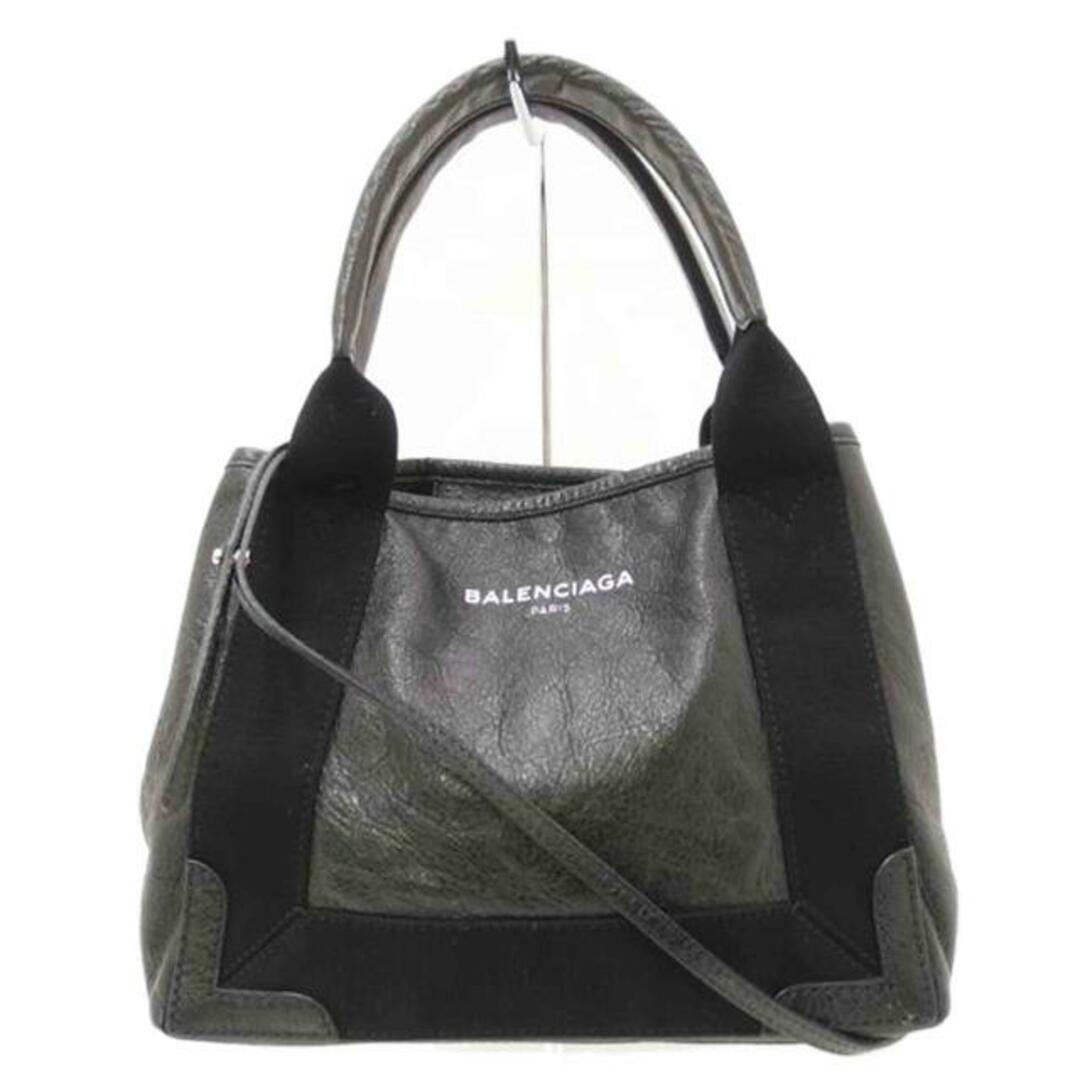 Balenciaga(バレンシアガ)のBALENCIAGA/ネイビーカバXS/ブラック/390546/538***/Aランク/69【中古】 レディースのバッグ(その他)の商品写真