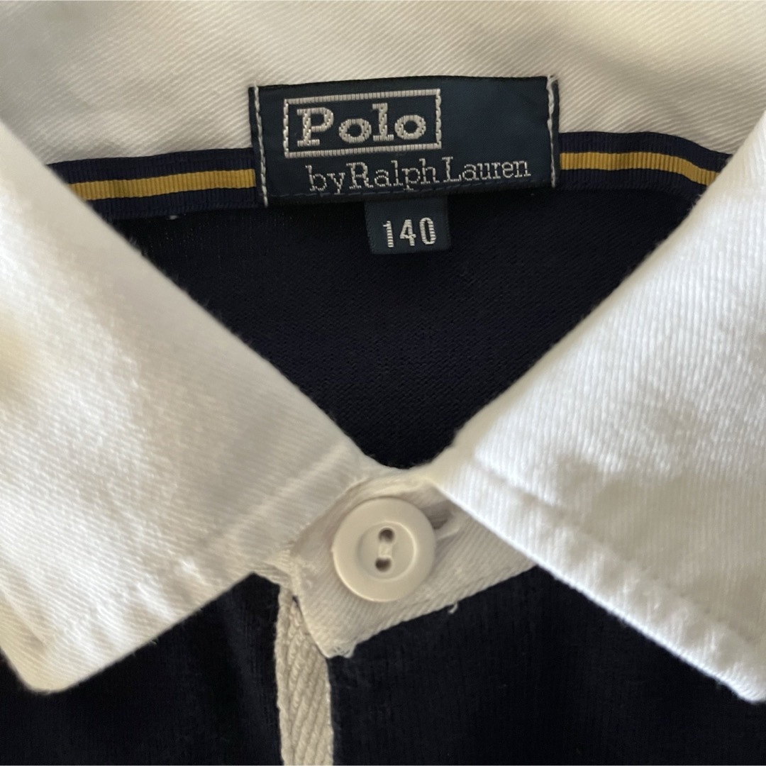 POLO RALPH LAUREN(ポロラルフローレン)のpolo Ralph Lauren ポロラルフローレン　ポロシャツ　長袖　140 キッズ/ベビー/マタニティのキッズ服男の子用(90cm~)(Tシャツ/カットソー)の商品写真