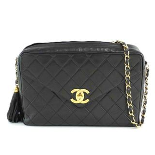 シャネル(CHANEL)の<br>CHANEL シャネル/デカココ　フリンジチェーンショルダー/ラムスキン/304****/ABランク/64【中古】(ショルダーバッグ)