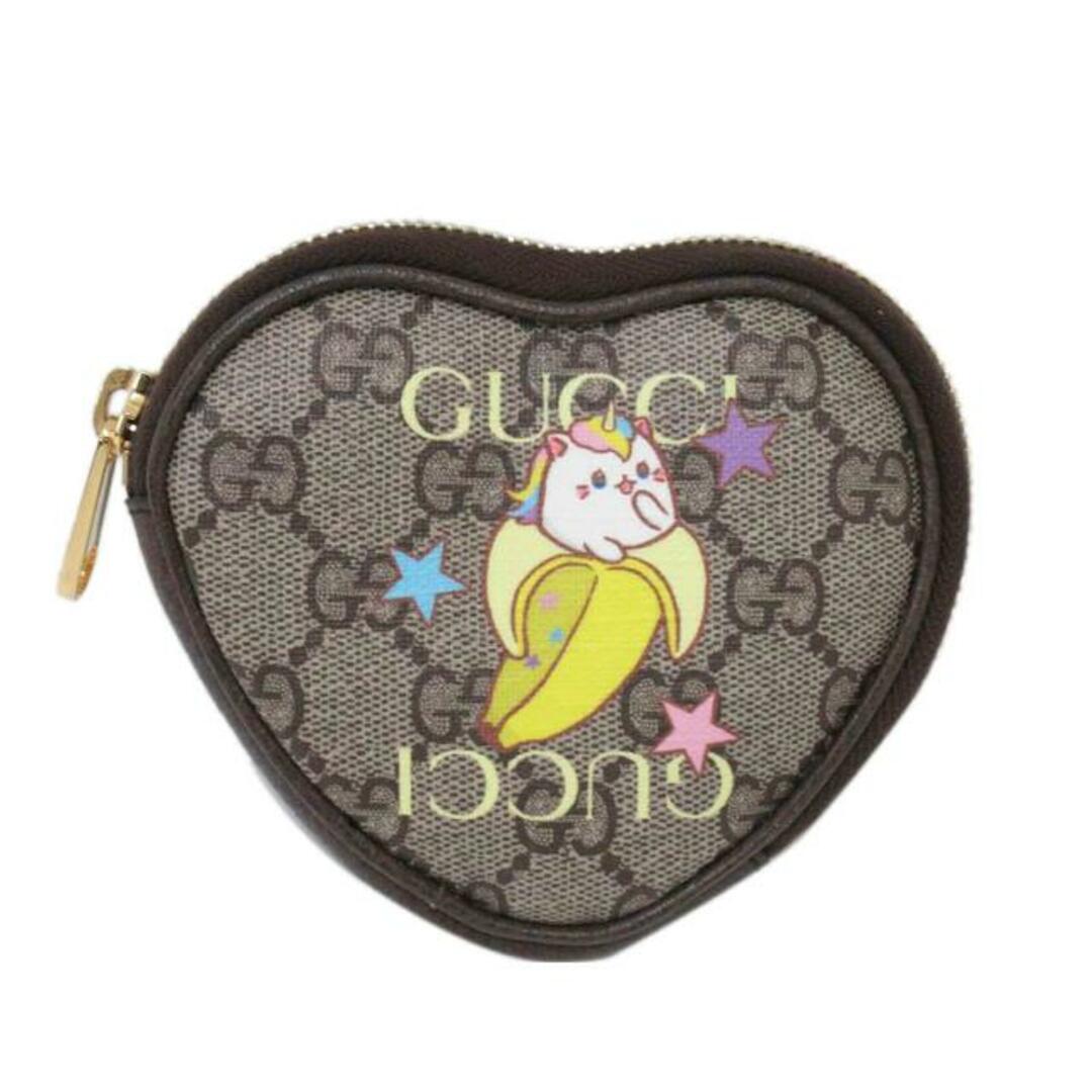 Gucci(グッチ)のGUCCI グッチ/コインケース/ハート型/GG/701062/214*/Aランク/63【中古】 レディースのファッション小物(コインケース)の商品写真