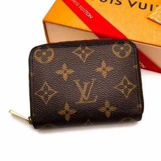 ルイヴィトン(LOUIS VUITTON)の【S級極美品】ルイヴィトン モノグラム ジッピーコインパース 小銭入れ(コインケース)