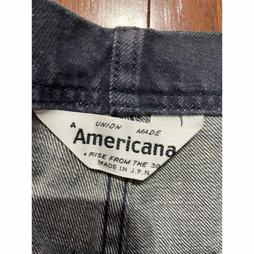 AMERICANA(アメリカーナ)のAMERICANA アメリカーナ ジーンズ サイズxs ブルーグレー レディースのパンツ(デニム/ジーンズ)の商品写真