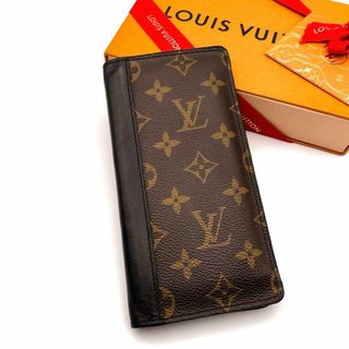 ルイヴィトン(LOUIS VUITTON)の【超極美品】ルイヴィトン モノグラム マカサー ポルトフォイユ ブラザ 長財布(長財布)