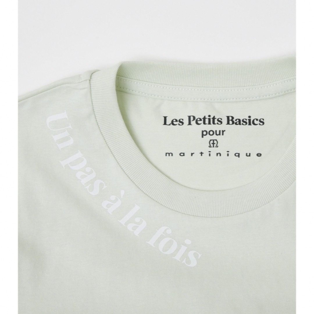 martinique(マルティニーク)のLES PETITS BASICS <別注>T-shirt Mint Body レディースのトップス(Tシャツ(半袖/袖なし))の商品写真