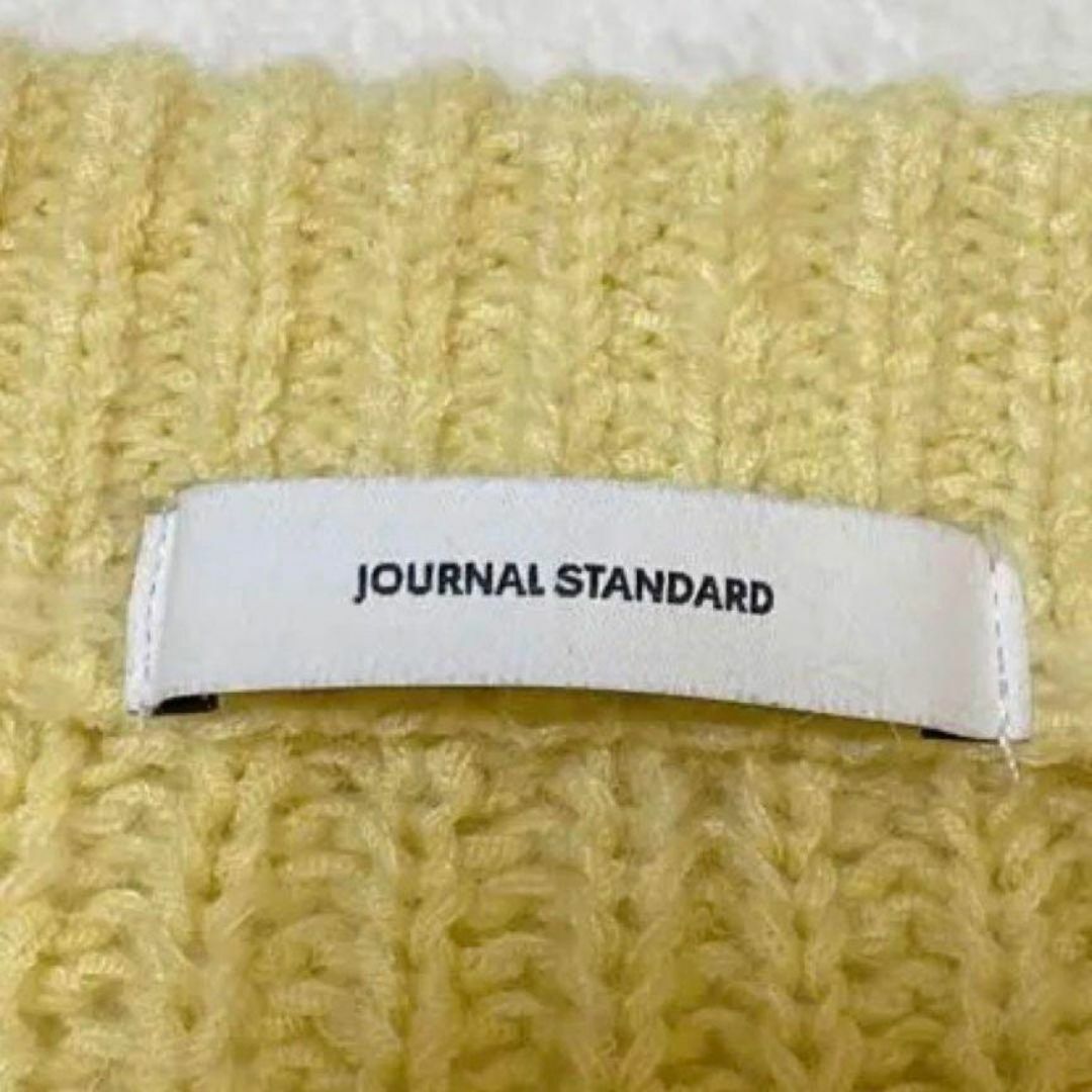 JOURNAL STANDARD(ジャーナルスタンダード)のJOURNAL ジャーナルスタンダード　ニット　長袖　黄色　羊毛　カジュアル レディースのトップス(ニット/セーター)の商品写真