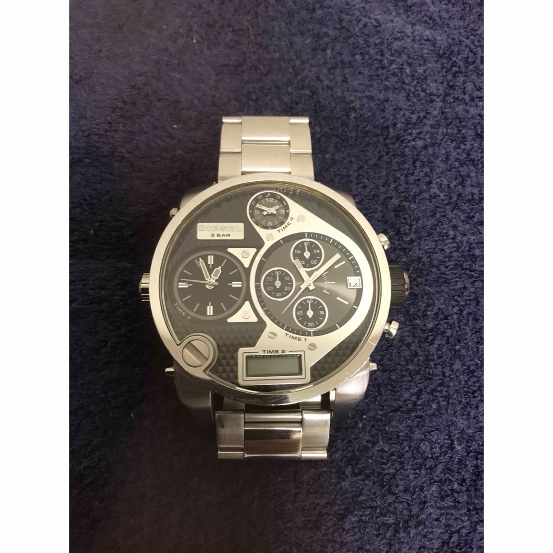 DIESEL(ディーゼル)のdiesel ディーゼル　時計　ビッグフェイス メンズの時計(腕時計(アナログ))の商品写真