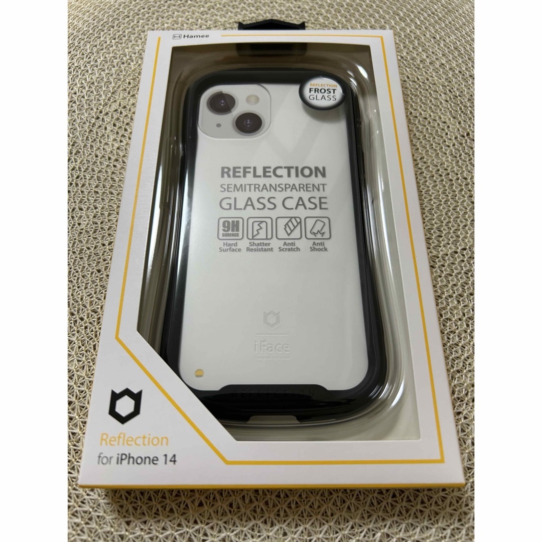 Hamee(ハミィ)のiFace REFLECTION FROST 強化ガラス iPhone14 スマホ/家電/カメラのスマホアクセサリー(モバイルケース/カバー)の商品写真