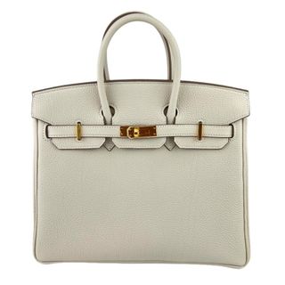 エルメス(Hermes)の新品未使用 HERMES エルメス Birkin25 バーキン25 Craie クレ Togo トゴ GHW ゴールド金具 W刻(ハンドバッグ)