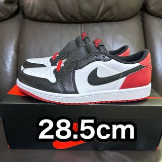 ナイキ(NIKE)のNike Air Jordan 1 Black Toe 28.5cm(スニーカー)