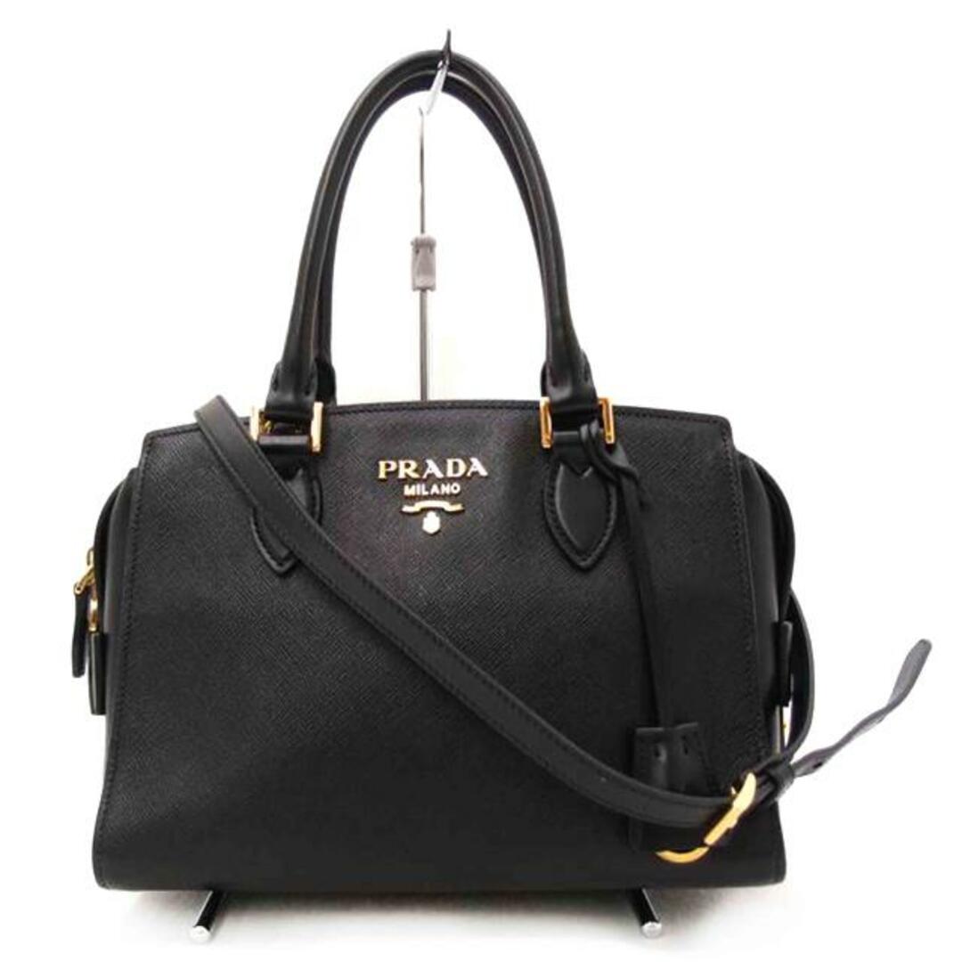 PRADA(プラダ)のPRADA/サフィアーノ2wayトート/ブラック/1BA164/158*/SAランク/69【中古】 レディースのバッグ(その他)の商品写真