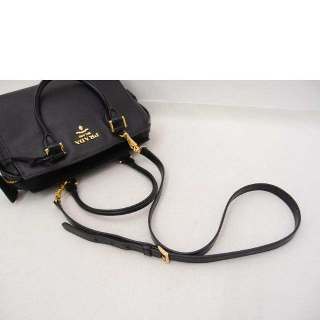 PRADA(プラダ)のPRADA/サフィアーノ2wayトート/ブラック/1BA164/158*/SAランク/69【中古】 レディースのバッグ(その他)の商品写真