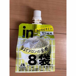 モリナガセイカ(森永製菓)の新品◎inゼリー◎まるでメロンの食感◎マルチビタミン◎フルーツ食物繊維◎森永◎(フルーツ)