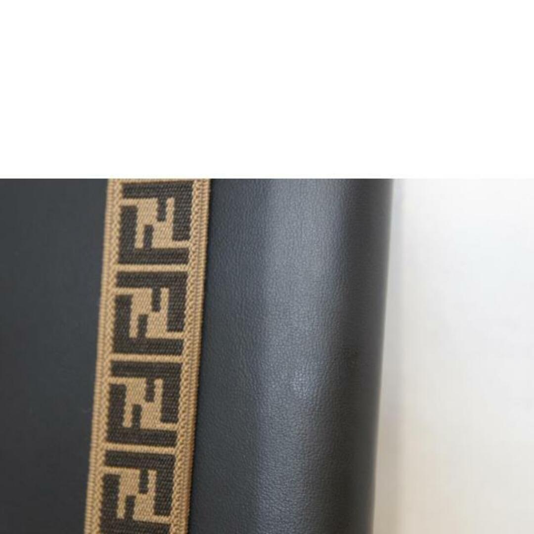 FENDI(フェンディ)のFENDI  フェンディ/ラウンドZIPオーガナイザー長財布/レザー/黒/Aランク/92【中古】 メンズのファッション小物(長財布)の商品写真