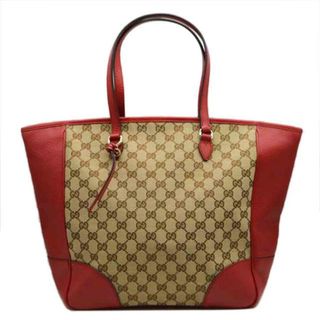 グッチ(Gucci)のGUCCI グッチ/GGキャンバスブリーラインレザートート/レッド/449242/495***/SAランク/89【中古】(トートバッグ)