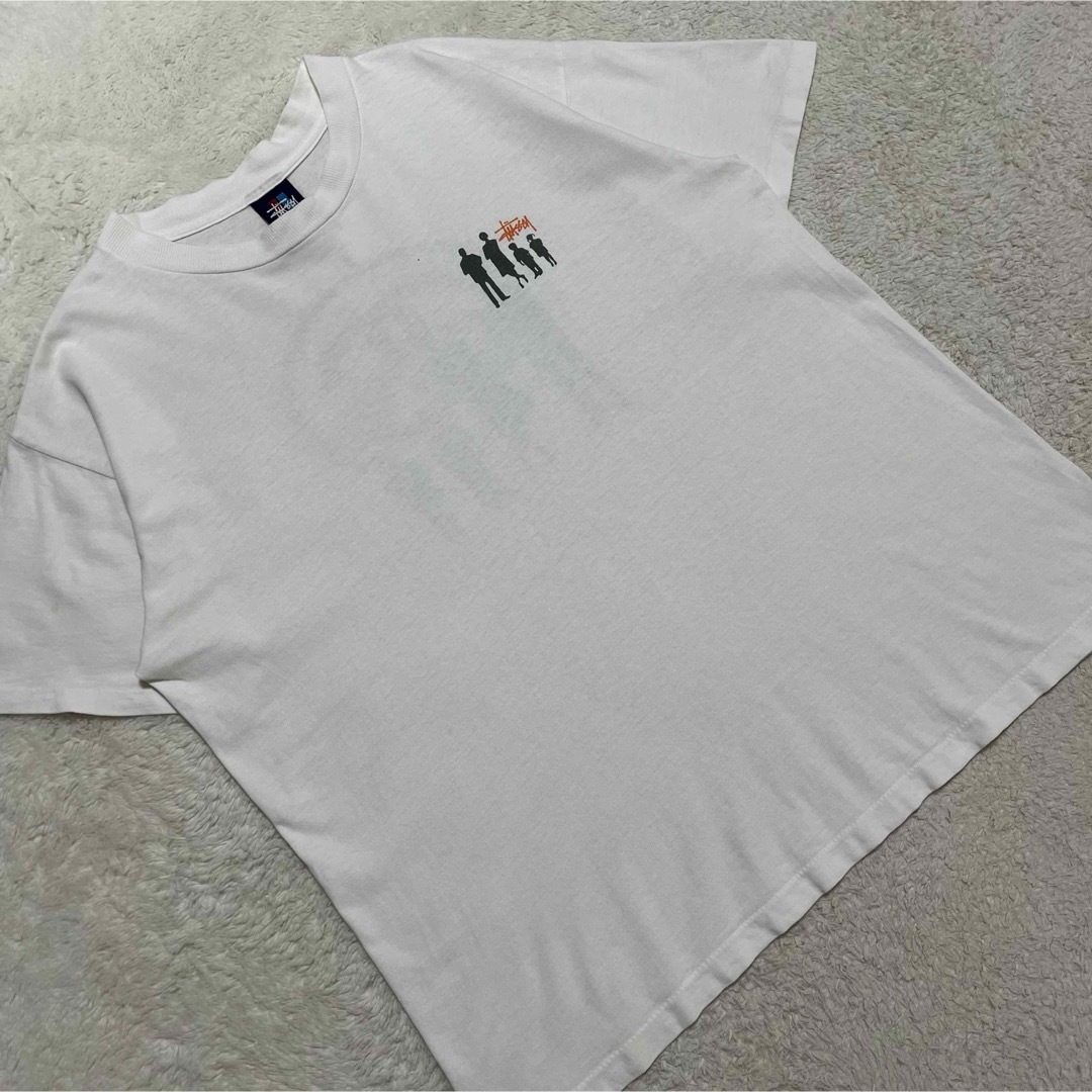 STUSSY(ステューシー)の90s -00s USA製 STUSSY ステューシー　両面プリント メンズ L メンズのトップス(Tシャツ/カットソー(半袖/袖なし))の商品写真