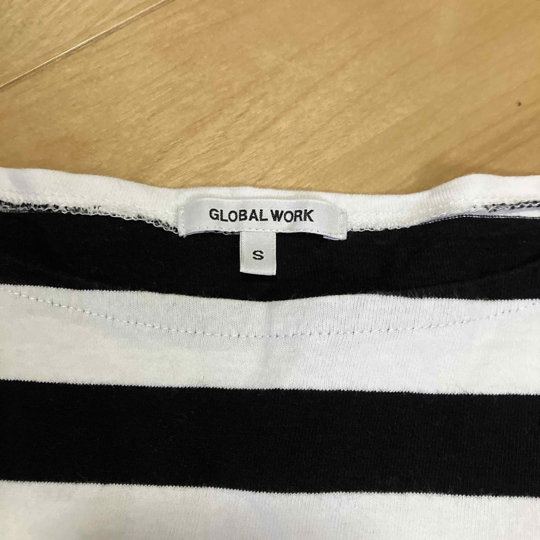 GLOBAL WORK(グローバルワーク)のグローバルワーク ボーダー Ｔシャツ レディースのトップス(Tシャツ(半袖/袖なし))の商品写真