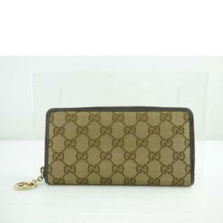 グッチ(Gucci)のGUCCI グッチ/GGキャンバスラウンドファスナー長財布/308005/214*/Bランク/64【中古】(財布)