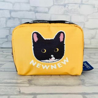 レスポートサック(LeSportsac)のレスポートサック ポーチ newnew 猫柄 小物入れ コスメポーチ 海外限定(ポーチ)