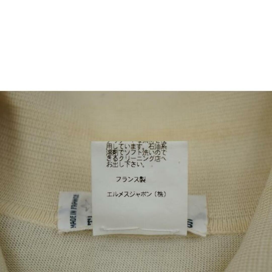 Hermes(エルメス)のHERMES エルメス/シルクコットン切替シャツ/ABランク/67【中古】 レディースのトップス(シャツ/ブラウス(半袖/袖なし))の商品写真