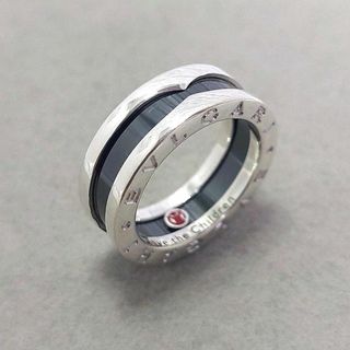 ブルガリ(BVLGARI)の【極美品】BVLGARI ブルガリ リング セーブザチルドレン シルバー 9(リング(指輪))