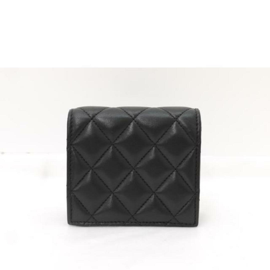 CHANEL(シャネル)の<br>CHANEL シャネル/マトラッセココマークスモールウォレット/ブラック/N77*****/Aランク/69【中古】 レディースのファッション小物(財布)の商品写真