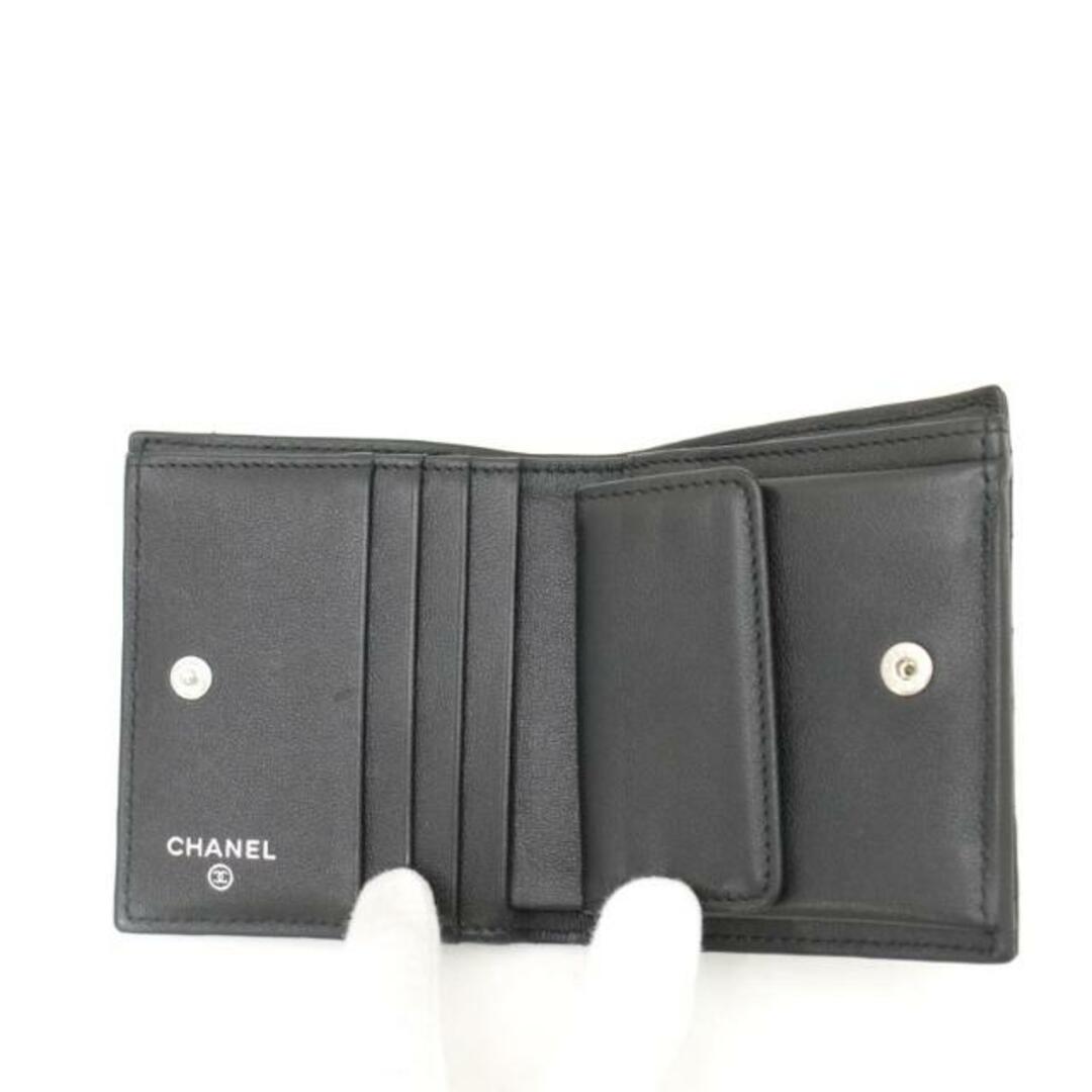 CHANEL(シャネル)の<br>CHANEL シャネル/マトラッセココマークスモールウォレット/ブラック/N77*****/Aランク/69【中古】 レディースのファッション小物(財布)の商品写真