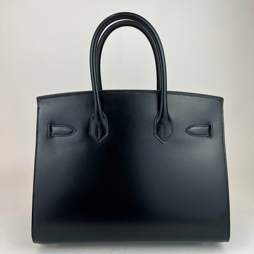 Hermes(エルメス)の新品未使用 HERMES エルメス Birkin30 バーキン30 Black ブラック Box calf ボックスカーフ PHW シルバー金具 B刻 レディースのバッグ(ハンドバッグ)の商品写真