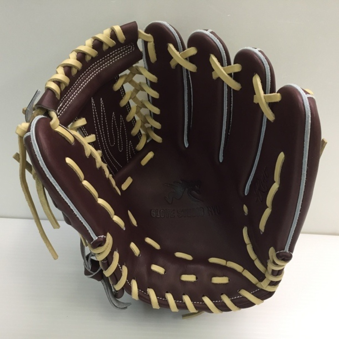 中古品 リュウ GLOVE STUDIO RYU 硬式 内野手用グローブ 1070 スポーツ/アウトドアの野球(グローブ)の商品写真