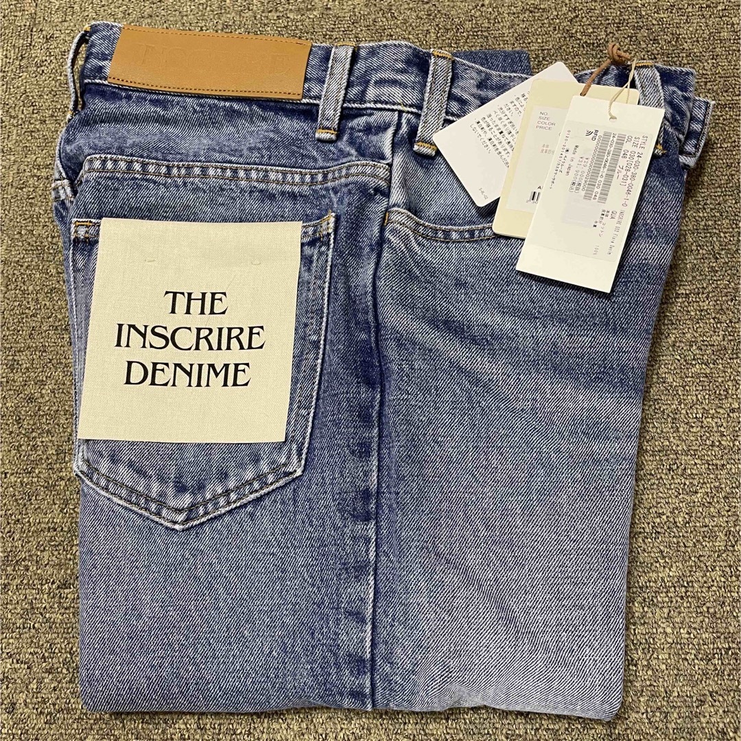 INSCRIRE(アンスクリア)の【INSCRIRE/アンスクリア】002Flare Denim 30 新品未使用 レディースのパンツ(デニム/ジーンズ)の商品写真