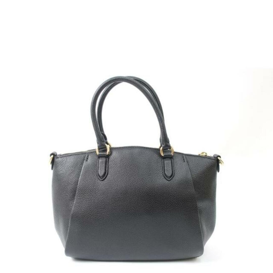 COACH(コーチ)のCOACH コーチ/ペプルド レザー エリス サッシェル 2WAYショルダーバッグ ブラック/79316/ABランク/65【中古】 レディースのバッグ(その他)の商品写真