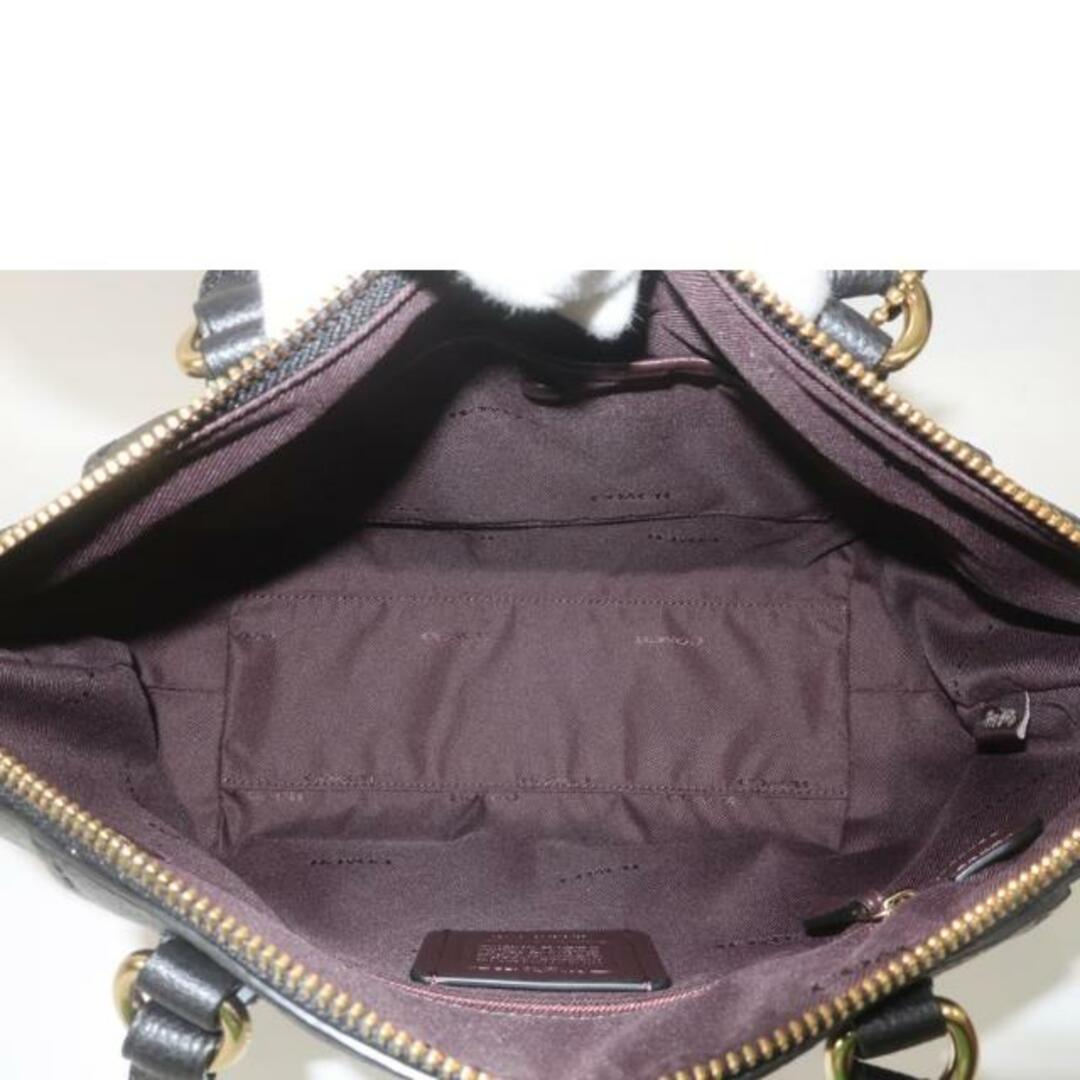 COACH(コーチ)のCOACH コーチ/ペプルド レザー エリス サッシェル 2WAYショルダーバッグ ブラック/79316/ABランク/65【中古】 レディースのバッグ(その他)の商品写真