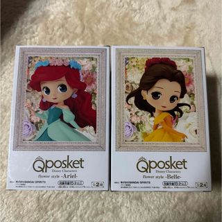 Disney Qposket flower styleアリエル ベル